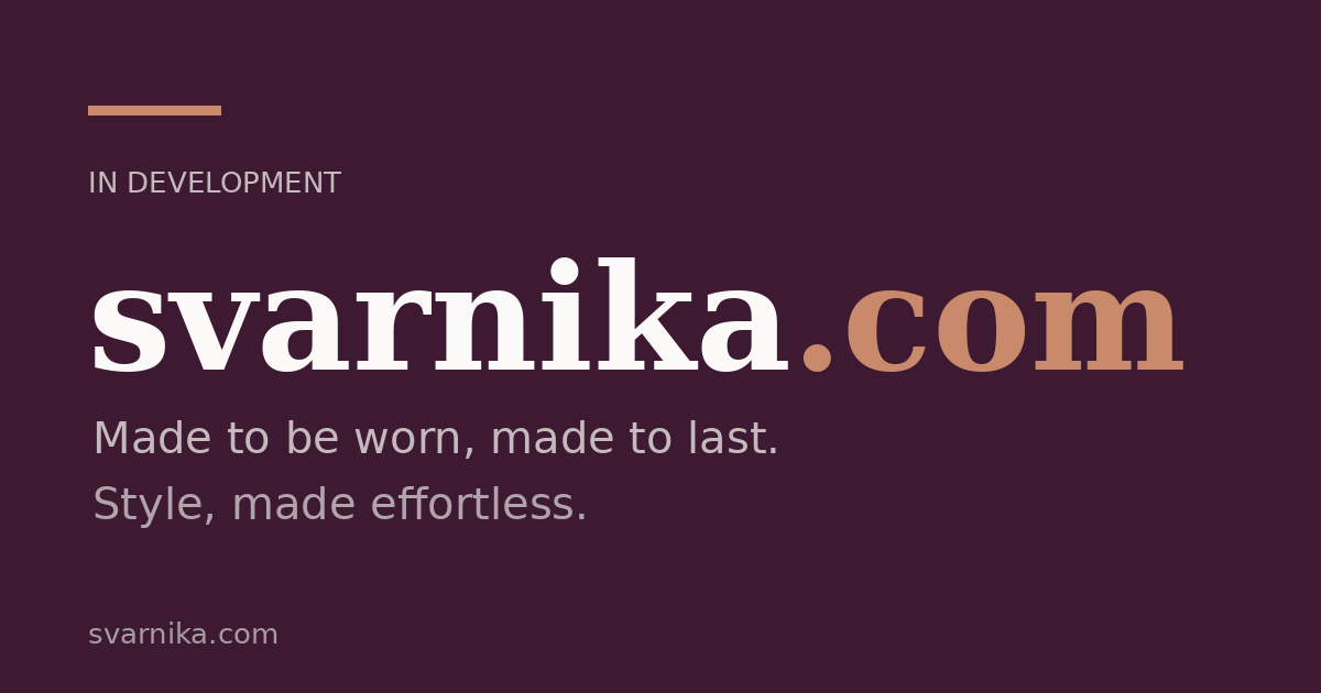 Link preview image for svarnika.com